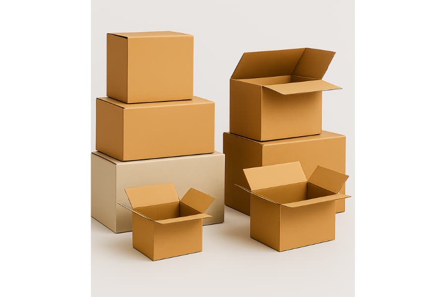 Ảnh: Nhiều size hộp khác nhau 